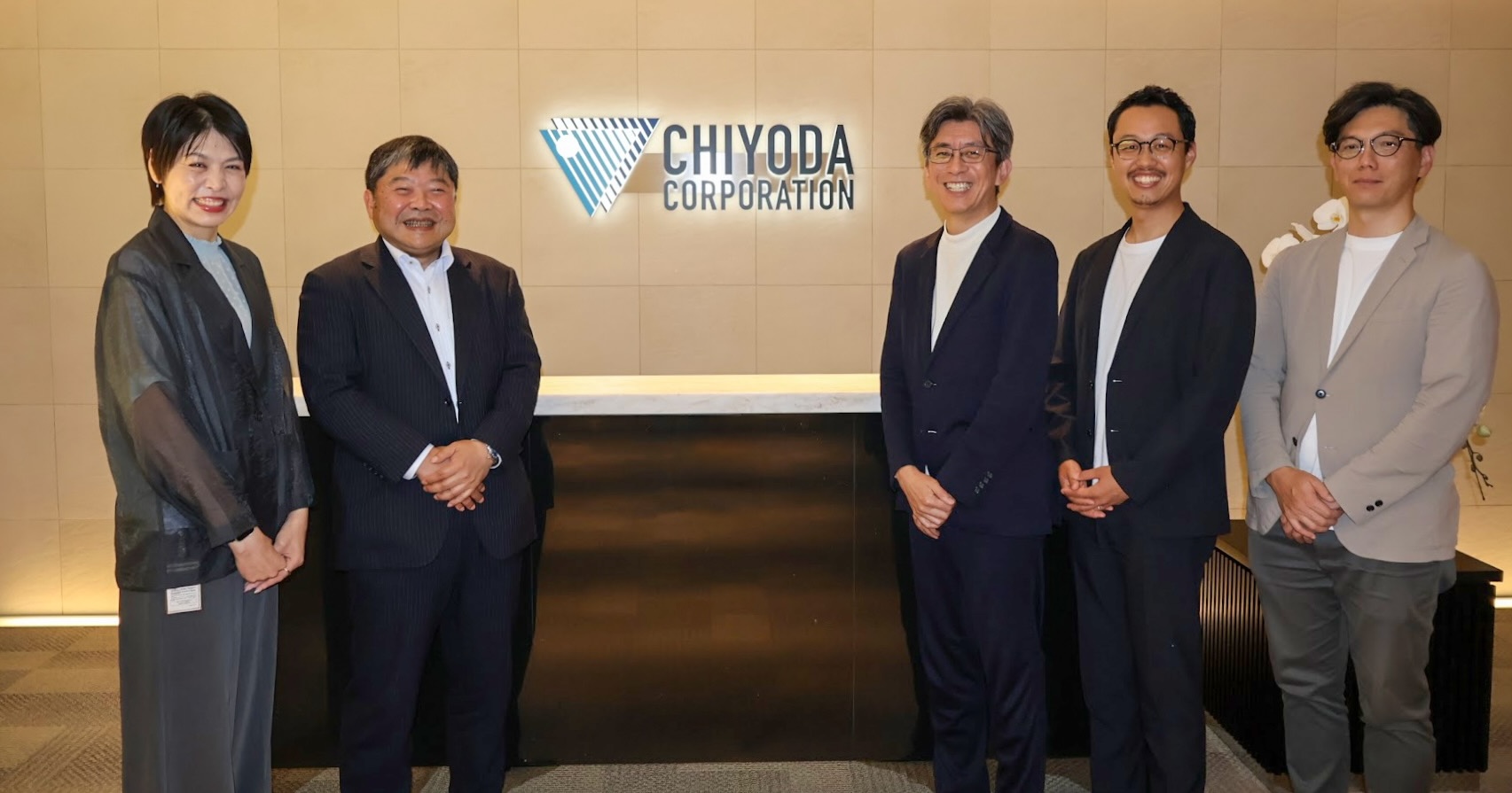 千代田化工建設株式会社様のインタビュー記事のアイキャッチ画像