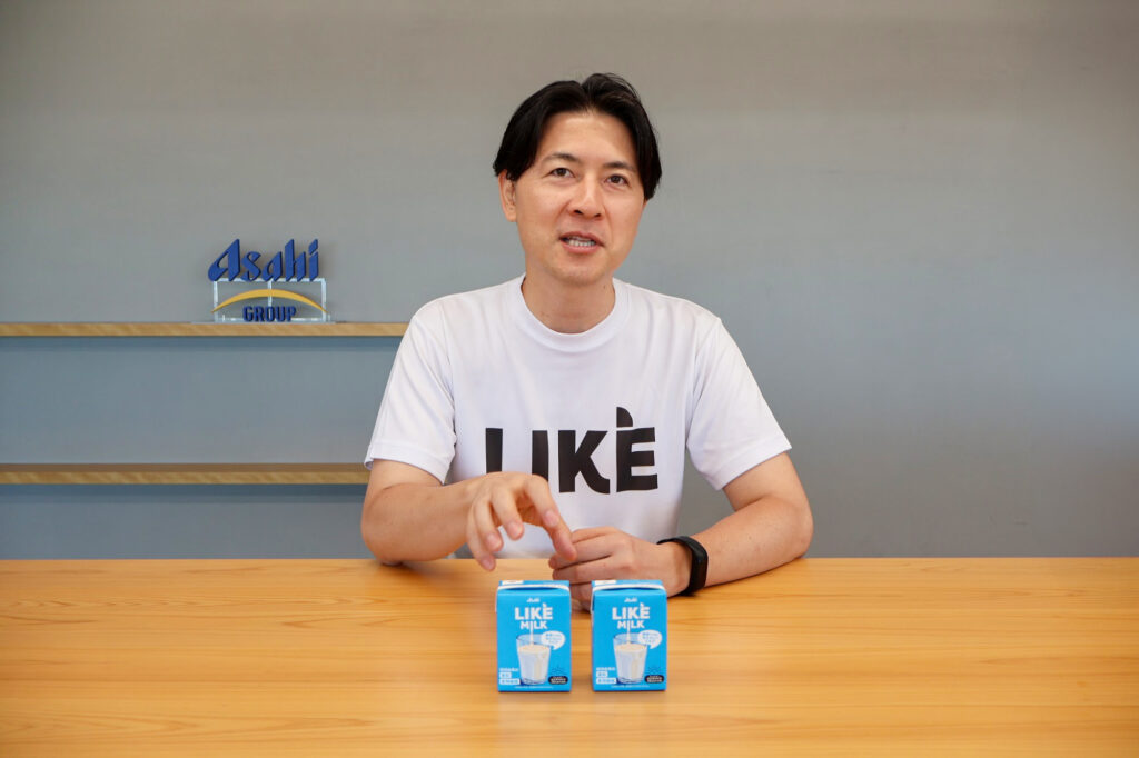 「アサヒの名前で出す以上、品質には一切妥協できない」と語る畠氏
